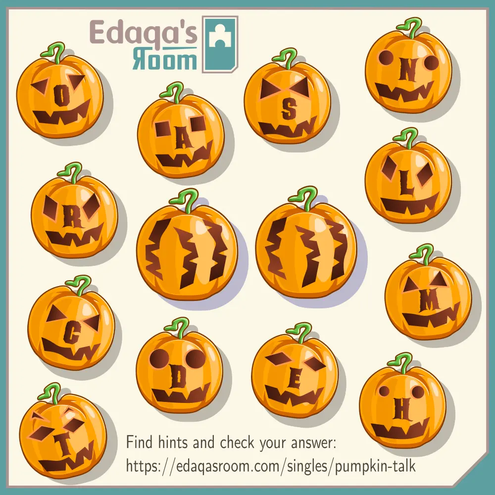 Edaqa S Room Pumpkin Talk